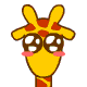 0431 30 Cute cartoon giraffes gif emoticons emoji download
