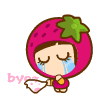 656785gf7 16 Beautiful strawberry girl emoticons gif girl emoticons  