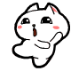 32 14 Lovely white fox gif Emoji free download fox emoticons fox emoji  