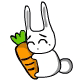 2343534521 68 Cute little rabbit emoticons download rabbit emoticons rabbit emoji