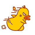 3mie83 16 Happy Ugly Duckling Emoji Download duck Emoticons duck emoji